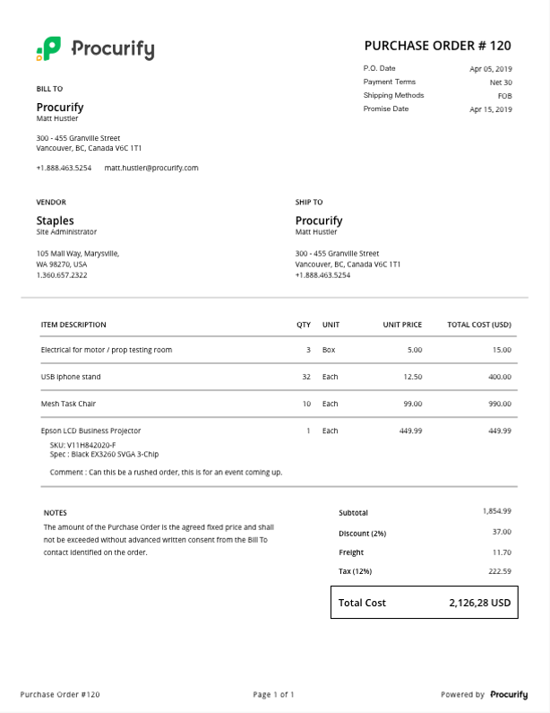 How to Create a PO (Purchase Order) for Amazon Ungating / Online Selling / eCommerce