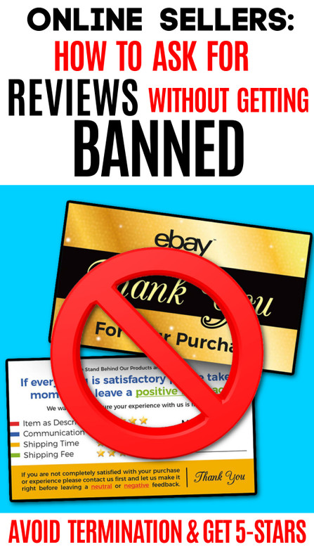 Online Sellers: How to Ask for Reviews Without GETTING BANNED / Terminated