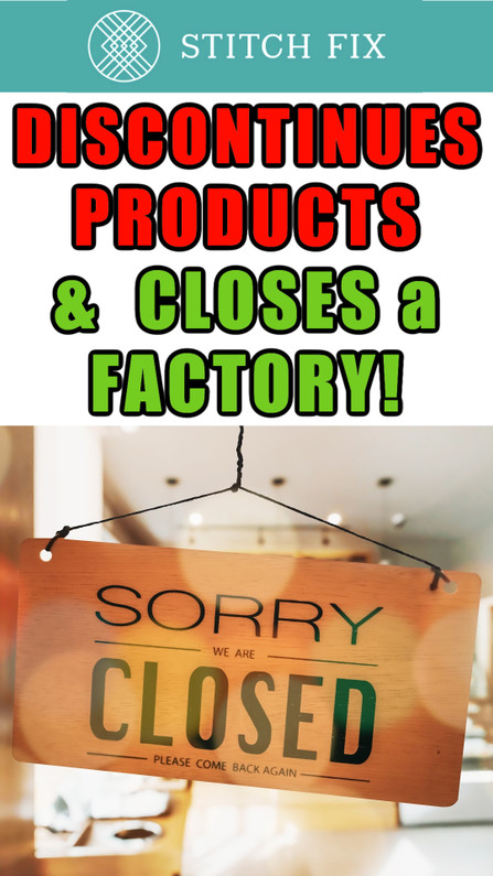 Stitch Fix Ends Some of Its Product Lines