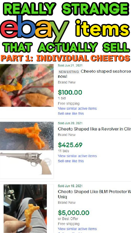 eBay: The Strange World of Selling Individual CHEETOS 