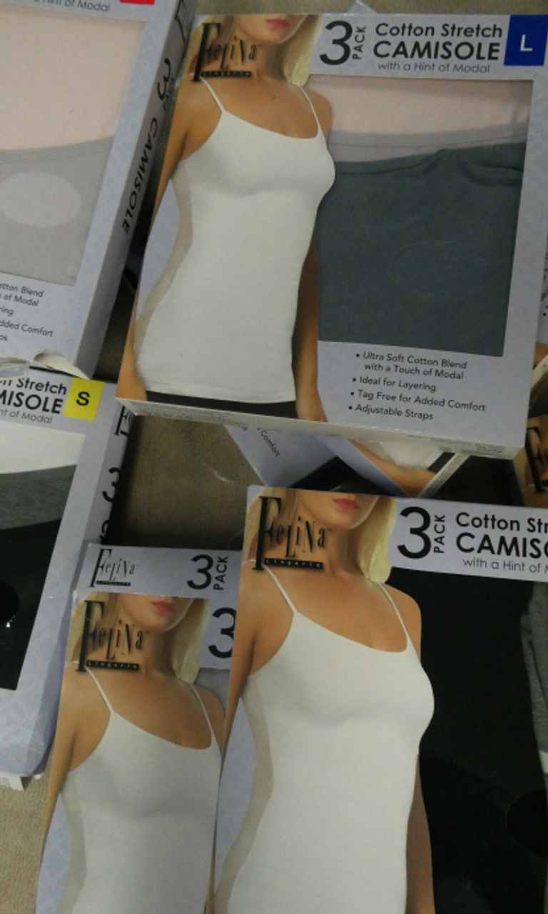 Felina Womens Cotton Modal Camisole, Adjustable Cotton Tank Top 3