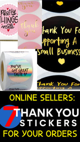 ONLINE SELLERS: 7 AMAZING "Thank You For Your Purchase" Stickers on Amazon 