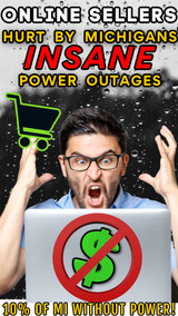 Massive Power Outages in Michigan Impacting Online Sellers (8-12-21)
