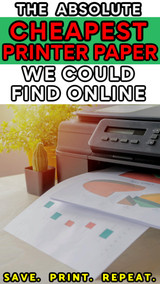 The Absolute Cheapest Printer Paper We Could Locate Online