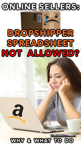 Dropshippers Spreadsheet Database NOT Allowed on Amazon? 