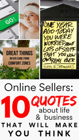 Online Sellers:  10 Advice Quotes About Life & Business That Will Change You Forever