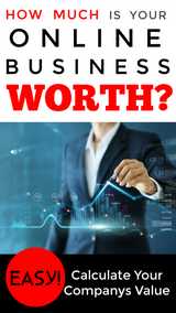 How Much is Your ONLINE Business Worth? Easy Way to Calculate Your Companies Value!