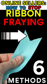 Online Sellers: How to Stop Ribbon from Fraying (6 Ways!)