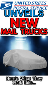 USPS Unveils NEW Mail Trucks. Here's What They Look Like....