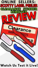 Clearance Sticker Remover Scotty Label Peeler REVIEW 