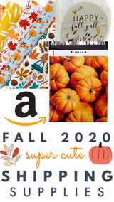 Cute Shipping Supplies for FALL 2020 on Amazon Prime!