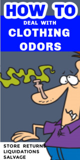 Store Returns: How to Remove Odor From Clothing