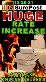 UPS HUGE SurePost Rates Increase Leaves Online Sellers Enraged