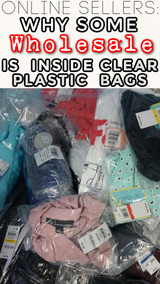 Why Are Some Wholesale Items Inside Clear Plastic Bags?