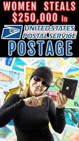 Woman Busted Stealing $250,000 in Postage from USPS