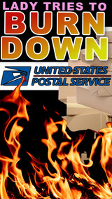 Woman Tries to Burn Down Michigan USPS; Police Post Arrest Reward 