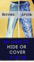 No More Stained Pants · How To Make Trousers · Embellishing on Cut