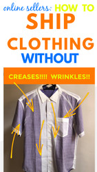 How to Pack and Ship Clothing to Avoid Wrinkles (Tips You HAVEN'T HEARD!)