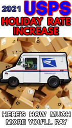 Online Sellers: USPS Announces Temporary Postage Rate Increase 