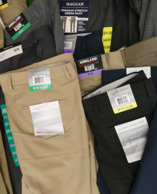 11pc MENS Dress Pants HAGGAR Kirkland & More #15733R (v-6-3)