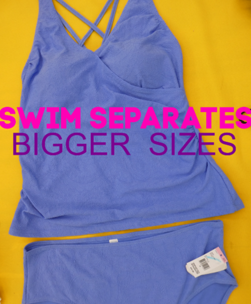 22pc $880 in BIG SIZE Swim SET Separates #15992BH (g-1-4)