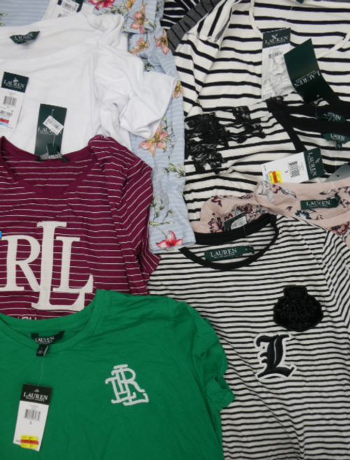 13pc $860 in RALPH Tees #16184BR (n-1-5)