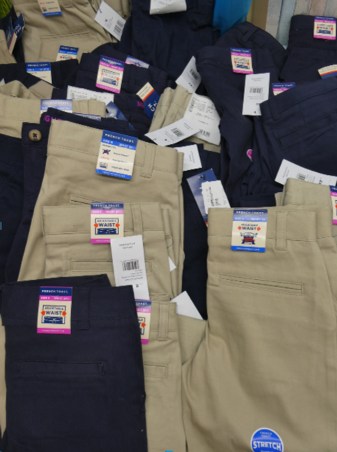 10pc KIDS French Toast SCHOOL PANTS #16680w (q-4-6)