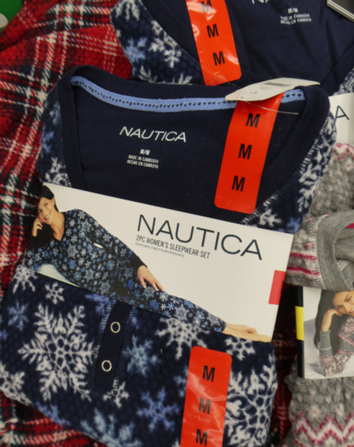 29 SETS = 58pc Womens NAUTICA Micro-Fleece PJ Sets #16997V (q-2-7)