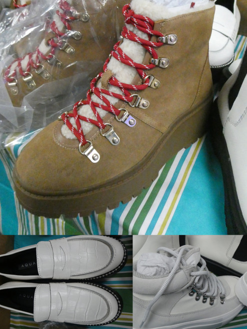 9prs *ONLY AQUA BRAND* Boots & Shoes Assortment #22455G (b-6-5)