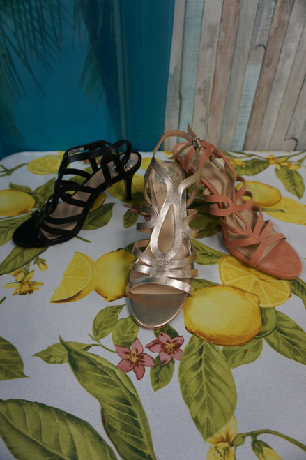 13prs Vince Camuto Strappy Heels #24377x (F-1-2 )