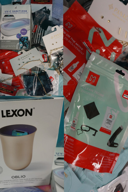 166+pc UV Lights Sanitizer KITS Mask Sets LEXON & More #27930A (C-1-4)