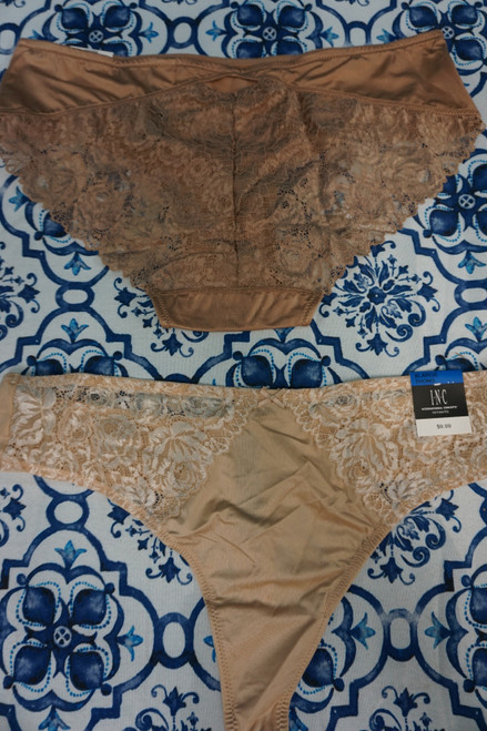 75pc INTERNATIONAL CONCEPTS Panties ~ 2 Styles ~ L / XL #23375J-QC (W-1-4)