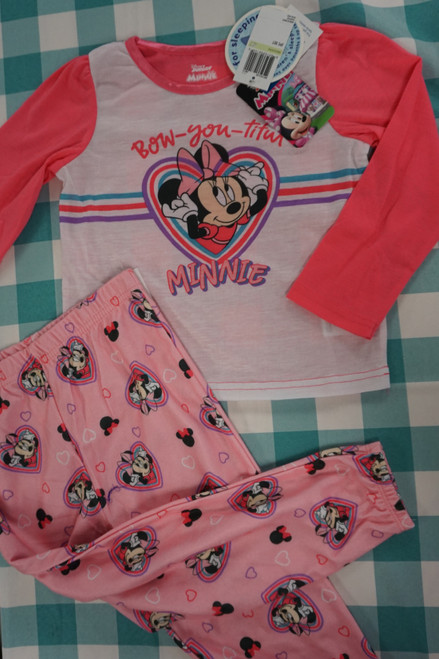 17 SETS = 34pc Girls Disney Minnie Mouse PJ Sets 2T 3T 4T OVERSTOCKS #28953e (Z-7-2)
