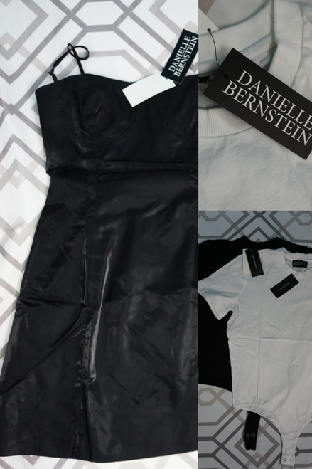 25pc Danielle Bernstein DRESSES & Bodysuit Tees OVERSTOCKS #29102Q (X-2-2)