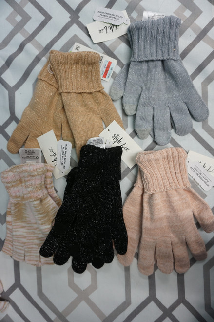 27prs Womens STYLE & CO Gloves DUPLICATES #29135T (Q-1-4)