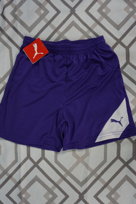 20pc PUMA Kids Shorts Purple / White OVERSTOCKS #29579G (I-1-2)