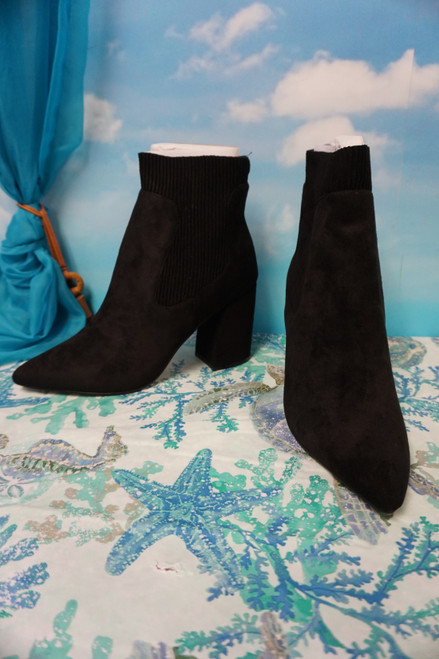 12prs Womens STEVEN New York Black Boots Size 10 #26690N (M-2-1)