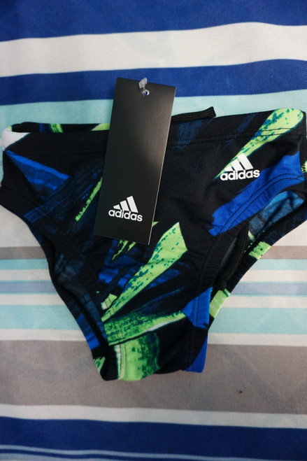 27pc Boys ADIDAS Swim Briefs Size 22 / SMALL #23427N (Y-4-3)