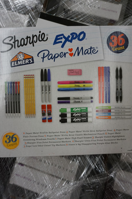 6 Sets = 216pc SHARPIE / EXPO 36 Count School Office Supply Sets #26015u ()
