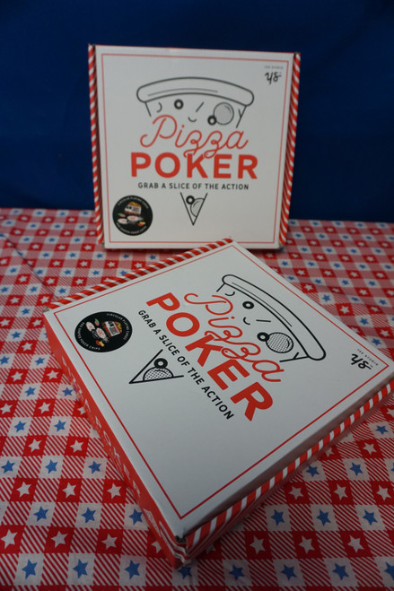 9 M*CYS Pizza Poker Cards Board Games #26128c (C-5-3)