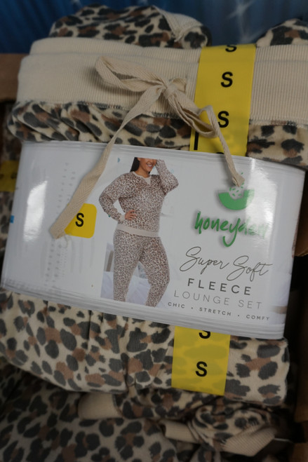 11 SETS = 22pc Honeydew Leopard Lounge OUTFIT SETS Small #27343G (V-1-4)