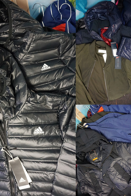 19pc Mens & Womens Outerwear ADIDAS Hilfiger COLE HAAN Club Room #31900R (Z-7-5)