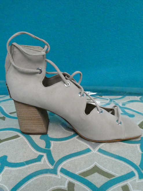 20prs VINCE CAMUTO Suede Lace-Up Open Toe Heels Duplicates #20652d-LC (V-5-6)