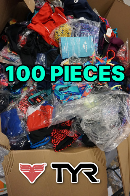 100pc Grab Bag Family TYR Swimwear OVERSTOCKS! #PAL-TYR/100 ()