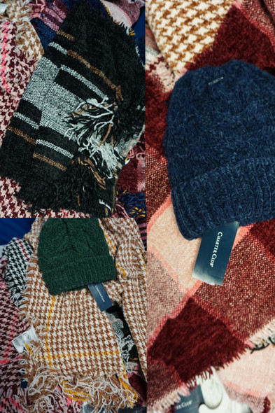 63+pc M*CYS Charter Winter Accessories SCARVES Hats #28791K (X-8-3)