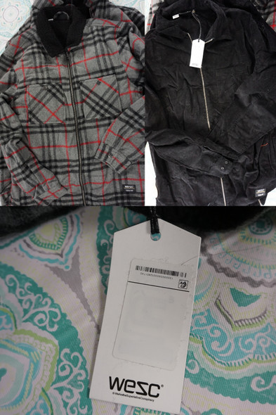 5pc Mens / Womens / Unisex WESC Coats & Jackets #30858G (W-9-2)