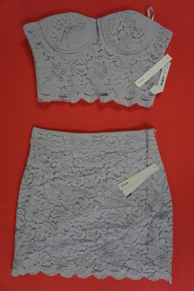 16pc Womens AQUA Lace Collection Separates Tops Skirts 31583v (J-4-2)
