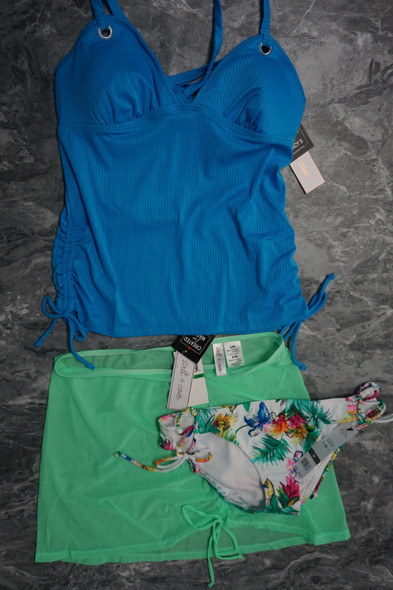 40pc Grab Bag SALT + COVE & SUNDAZE Bikini Separates OVERSTOCKS #32290G (D-4-3)