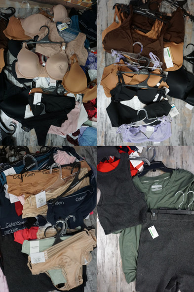 158pc Womens CALVIN KLEIN & CK BLACK Bras & Panties #33395T (U-10-3)