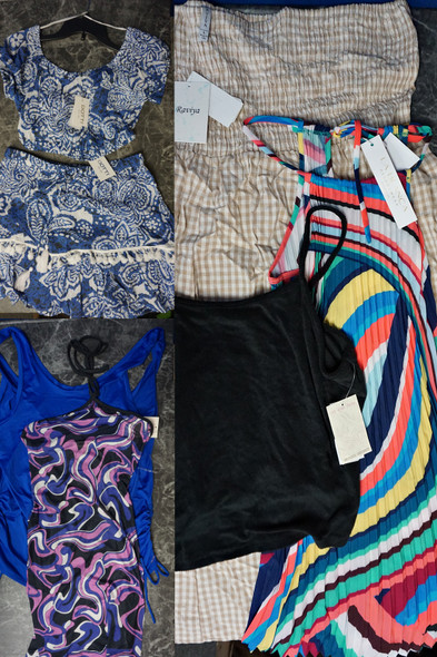 35pc Beach Coverups & Beachwear DOTTI Raviya MIKEN #33976A (Y-2-1)
